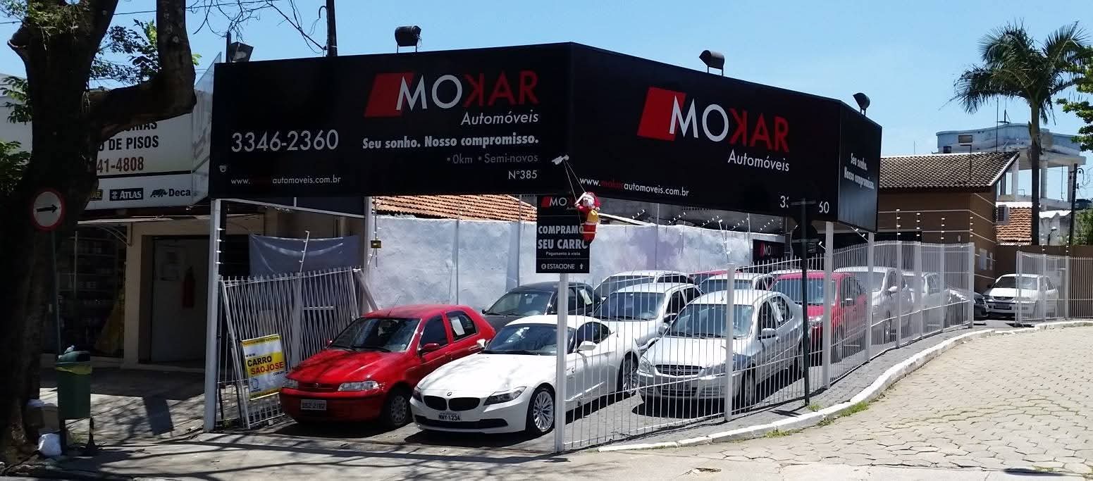Mokar Automóveis — primeira loja